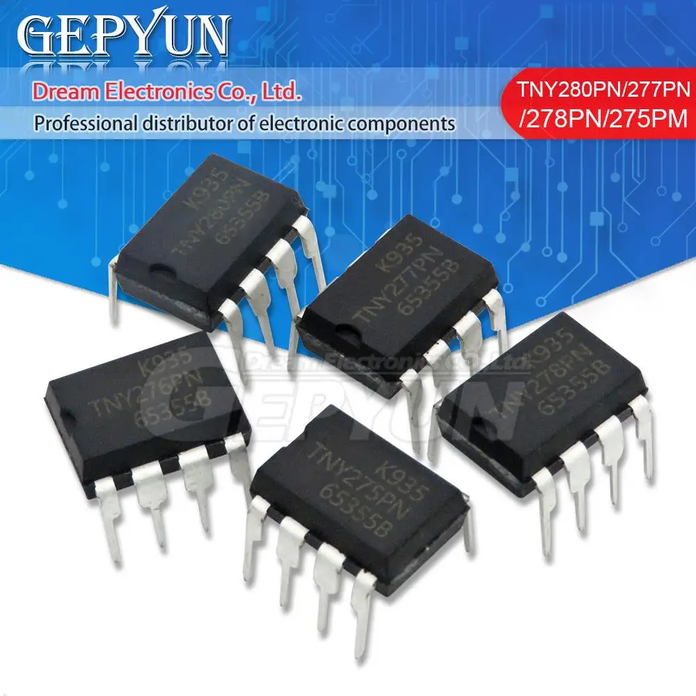 10 piezas TNY266PN TNY255PN TNY264PN TNY268PN TNY274PN TNY275PN TNY276PN TNY277PN TNY278PN TNY280PN DIP nuevo y original