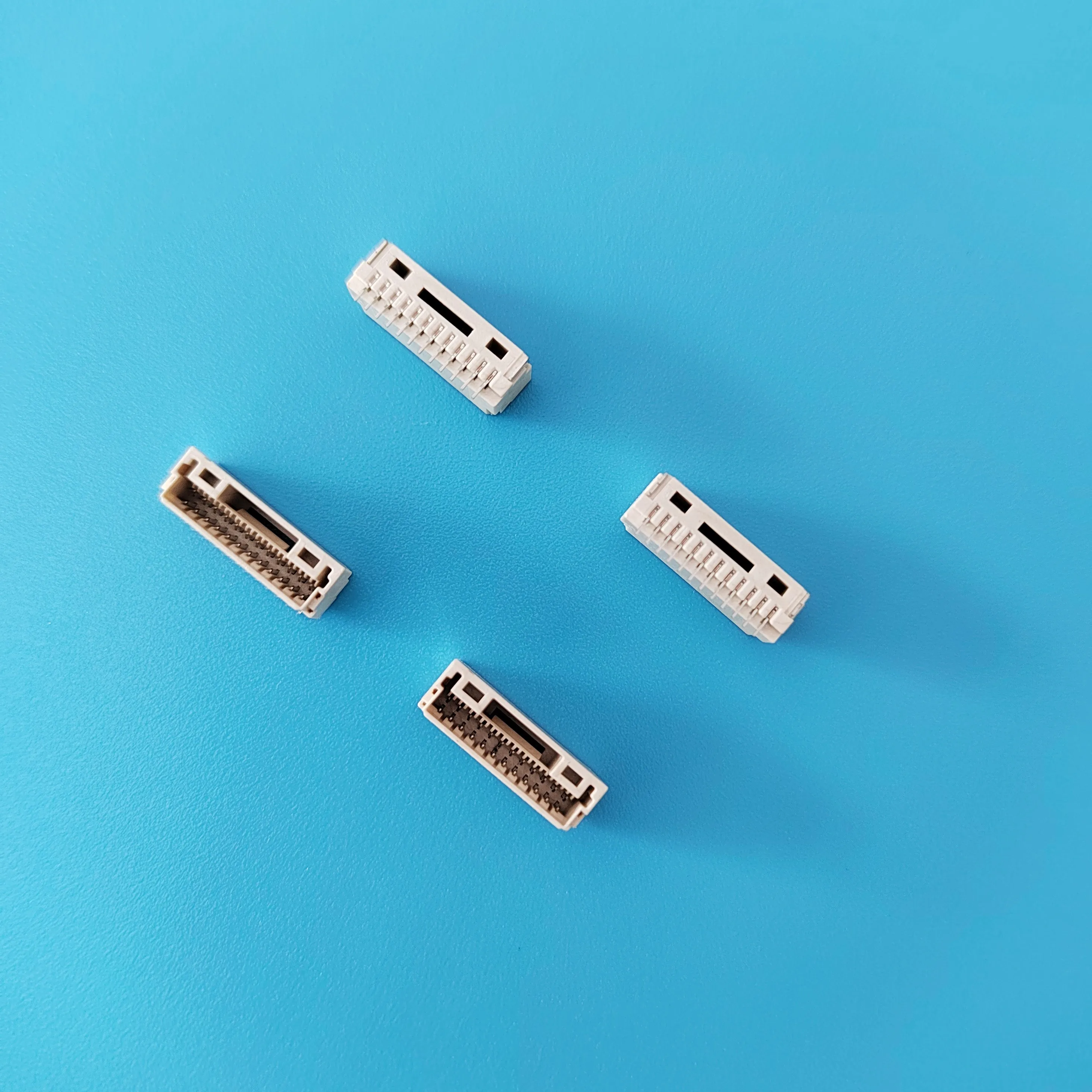 alternatives JST SM02B/03B/04B/05B/06B/07B/08B/09B/10B/12B/13B/14B/15B-NSHSS-TBT 1.00mm Pitch,SMD,Single Row,Tin Plating - Detail 1