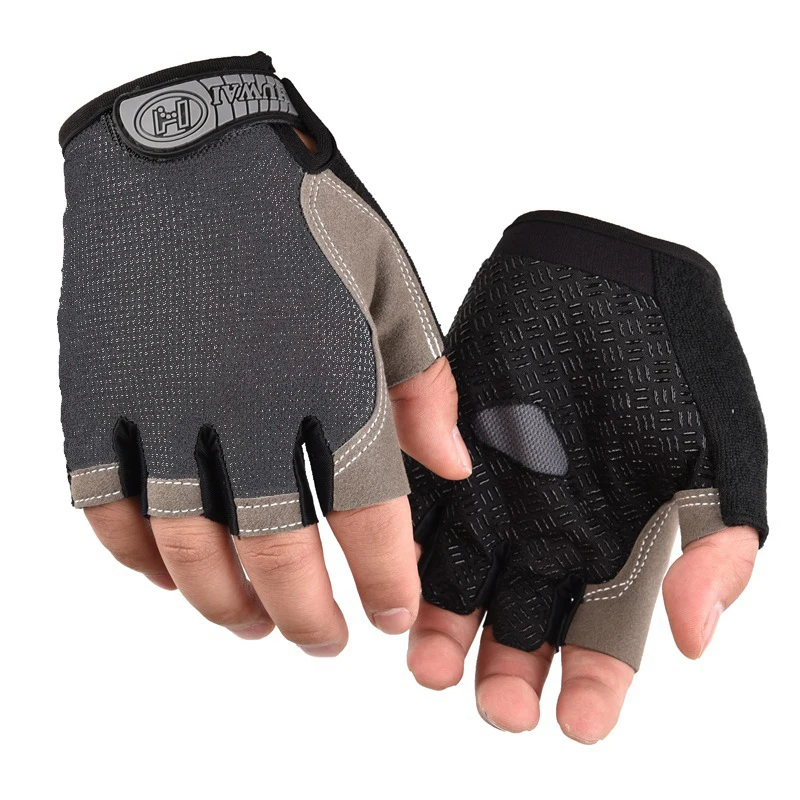 Heren Fietshandschoenen Halfvinger Gymhandschoenen Dames Mitten Ademend Antisliphandschoen Fitness Sport Trainingshandschoenen
