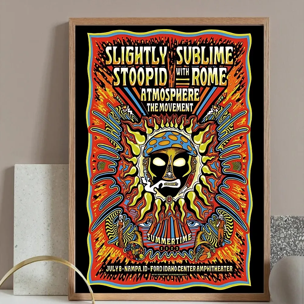 Band S-Sublime Mix Poster Prints Wall Painting Bedroom Living Room Wall Bar Restaurant Sticker Large