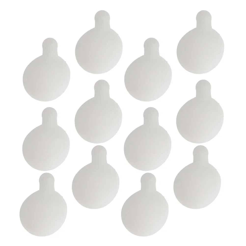 15Pcs White Silicone Bubble Inner Balls for DIY Squeeze Craft Projects Creative Decompression Insert Stress Relief Bubble Press