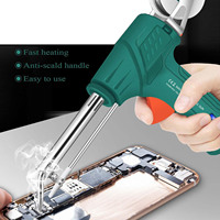 110V/220V Portable External Heat Tin Soldering Gun, 60W Handheld Automatic Tin Soldering Iron Household Electric Soldering Iron