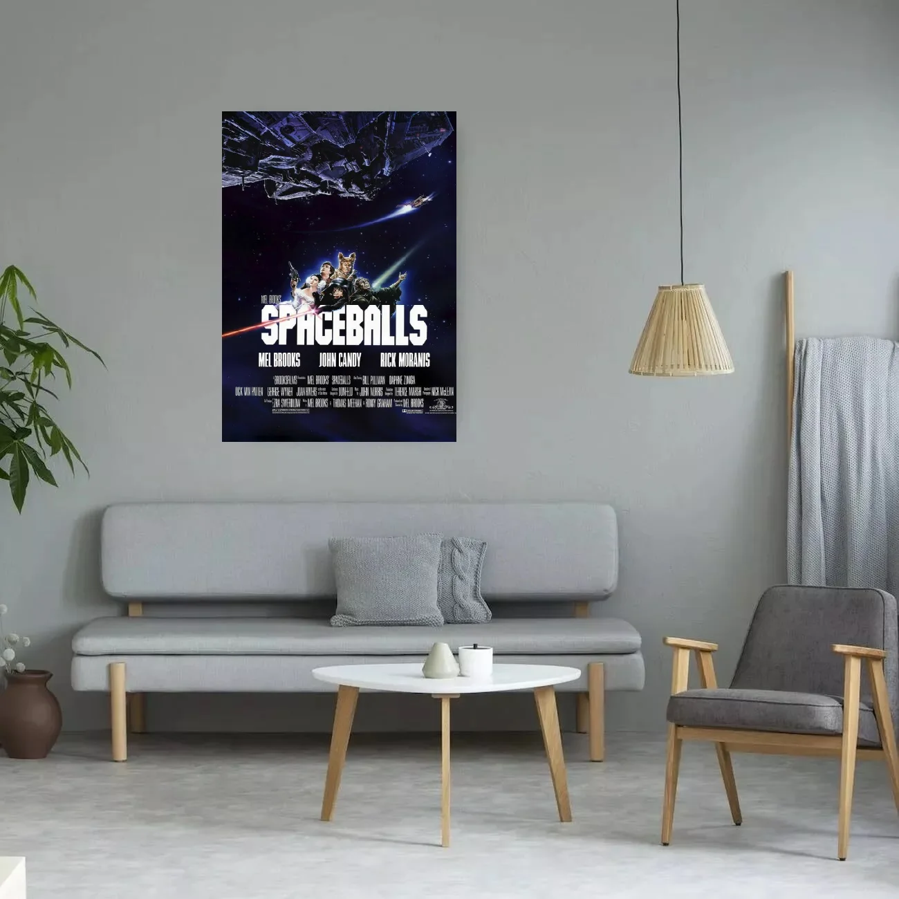 NEW SPACEBALLS Movie, Art Film Print Silk Poster, Home Wall Decor