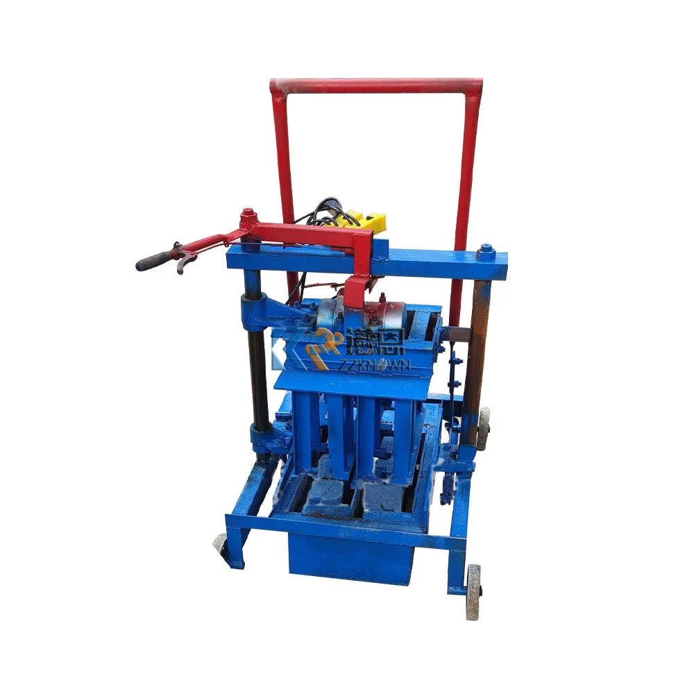 

Hollow Manual Cement Interlock Brick Machine Sand Cement Concrete Block Brick Making Machine