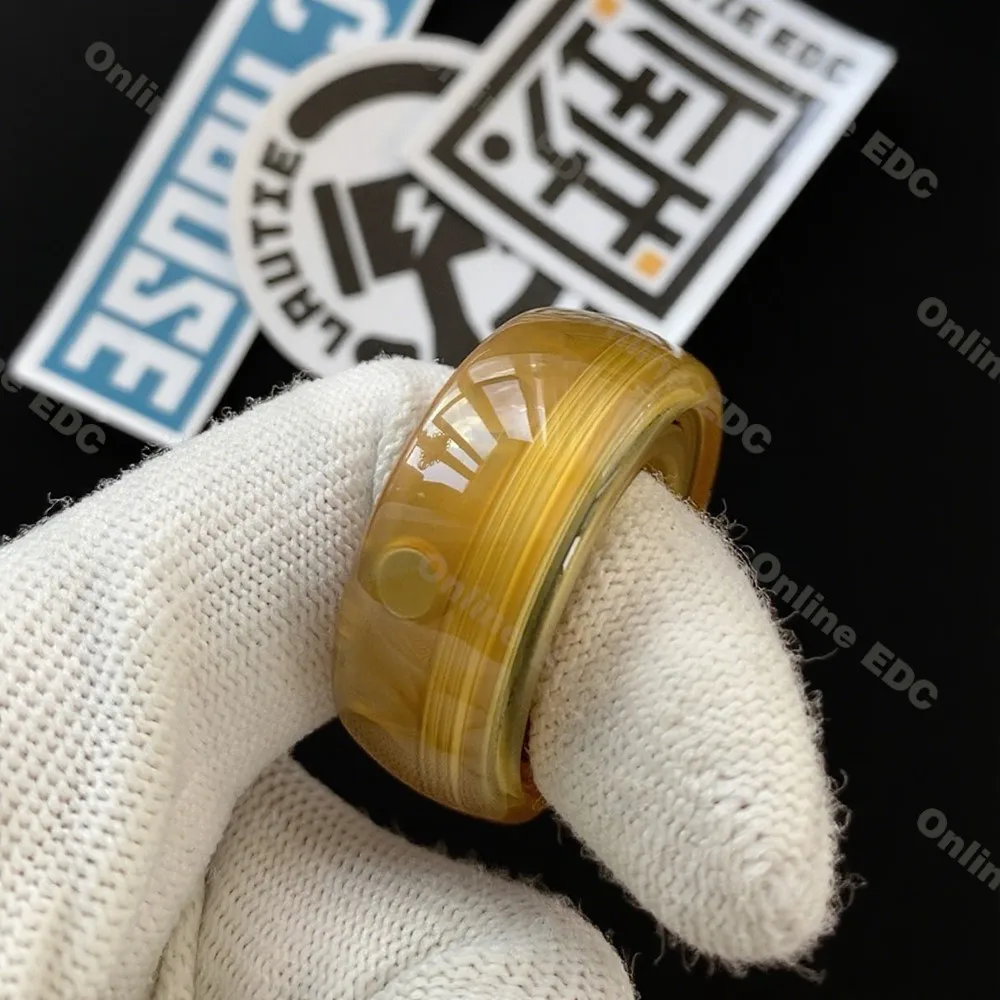 中古 EDC おもちゃ LAUTIE メカニック C リングスピナー SPY WARS PEI ストレスリリーフおもちゃそわそわおもちゃ大人