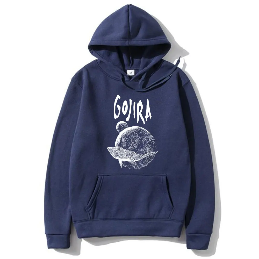 الفرنسية المعادن الفرقة Gojira من المريخ إلى سيريوس غلاف الألبوم طباعة هوديي الرجال موضة الخريف كنزة بغطاء رأس من الصوف منتظم صالح الأكمام الطويلة