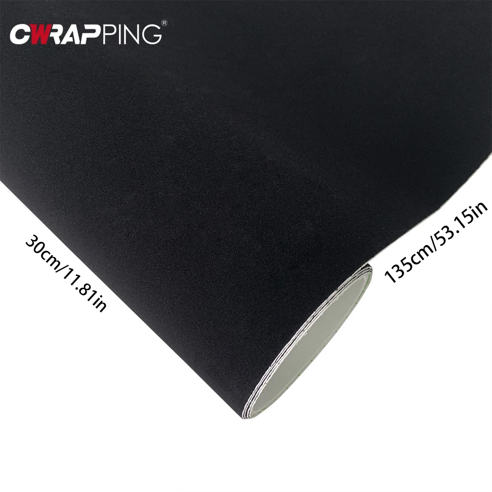 Car Sticker Self Adhesive Film Soft Velvet Fabric Suede Cloth Stickers Vinyl Fluff Cloth Car Styling Vinyl Car Wrap Sticker