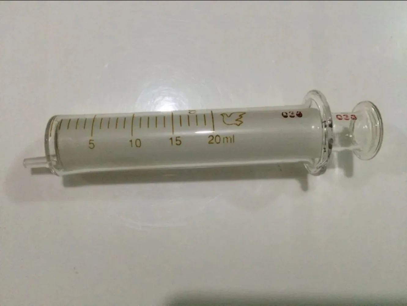 20ml 30ml 50ml 100ml Glass Syringe Standard Tip Injector Lab Glassware Recycling Sampler