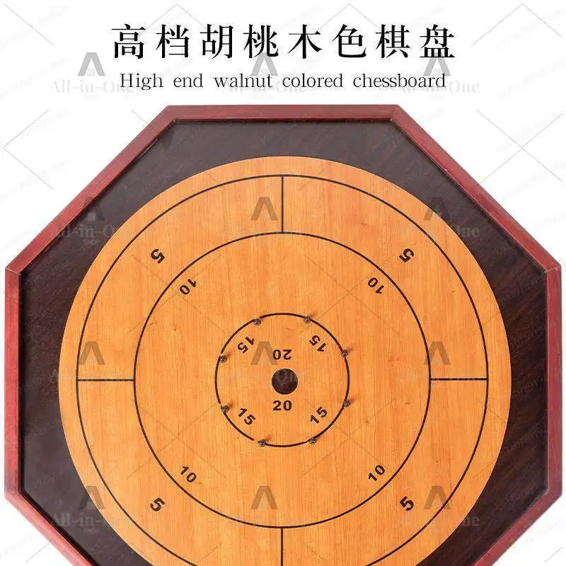 Solid wood wooden Canadian chess game board game reaction power game party playing chess