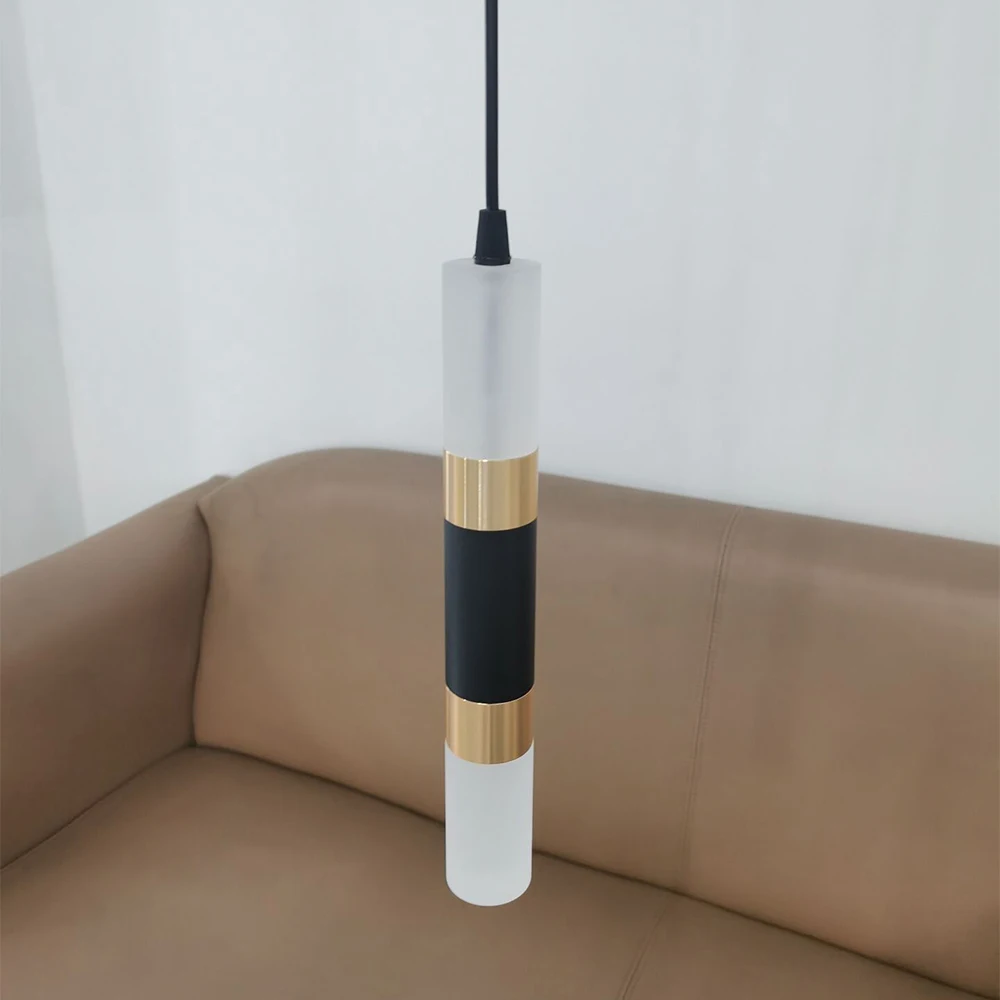

New design led pendant lighting with black housing up down lamp for indoor room
