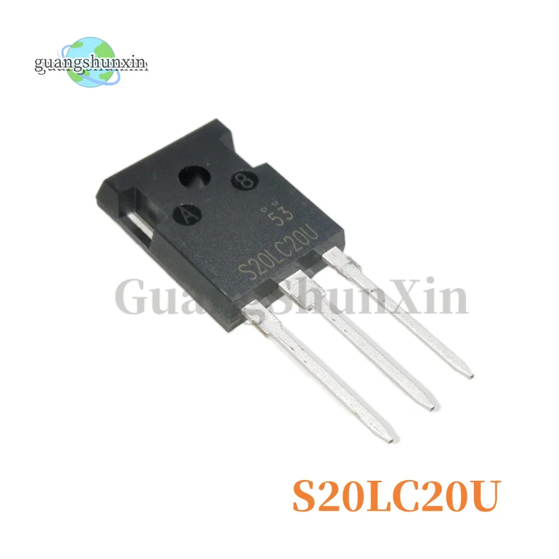 10PCS New S20LC20U S20LC20US Fast Recovery Rectifier Diode TO-247 Direct Insertion