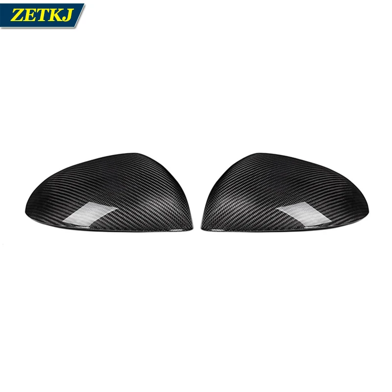 Original Style Real Carbon Fiber Car Rearview Mirror Cover Replacement-type Shell Housing For Mercedes-Benz C-class W206