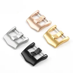 For Omega 18mm Frosted Waterproof Needle Buckle Haima Stainless Steel Butterfly Super Master Strap Men Women Accessories