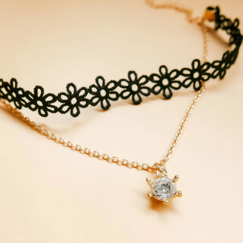 Sandalia Feminina Fashion Gothic Style Tattoo Lace Anklet Dangle Charm Beach Barefoot Sandals Foot Jewelry Anklets for Women