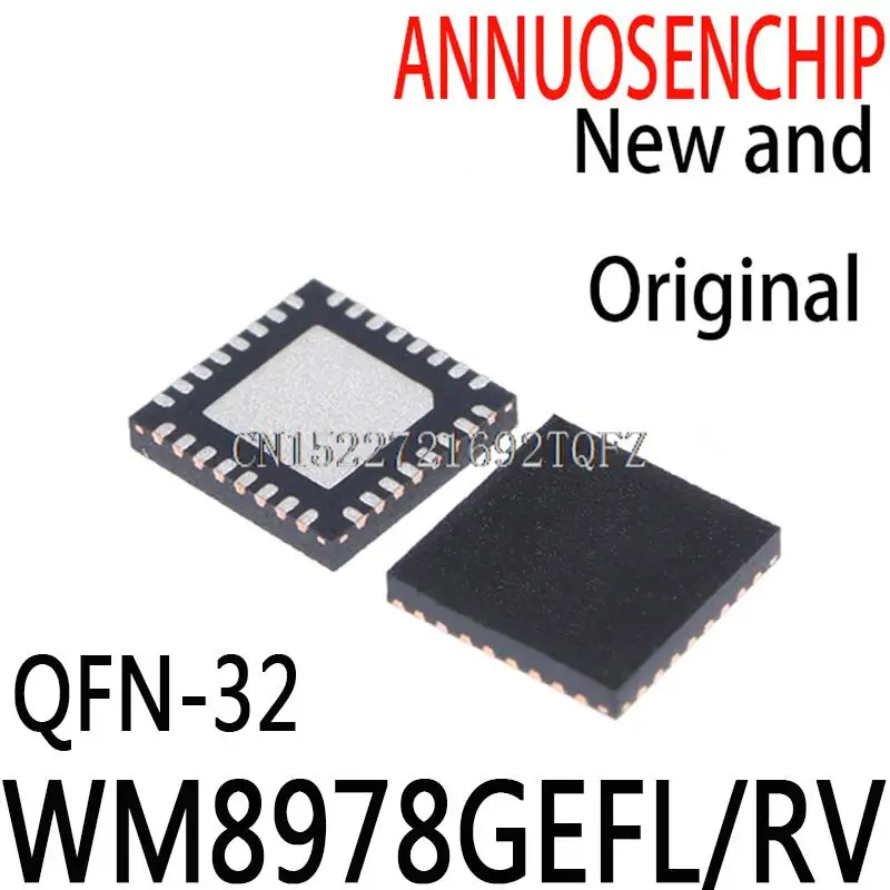 10PCS New and Original WM8978G QFN-32 WM8978GEFL/RV