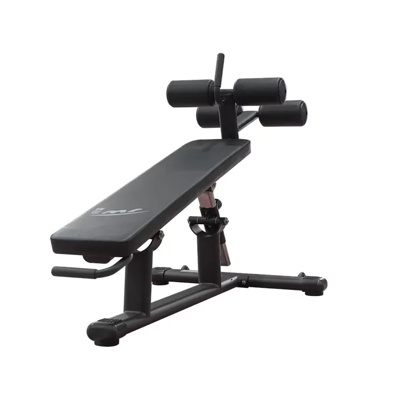 Multifunctional Metal Abdominal Decline Board Foldable High Load Bearing Durable Fitness Strength Sit up Bench