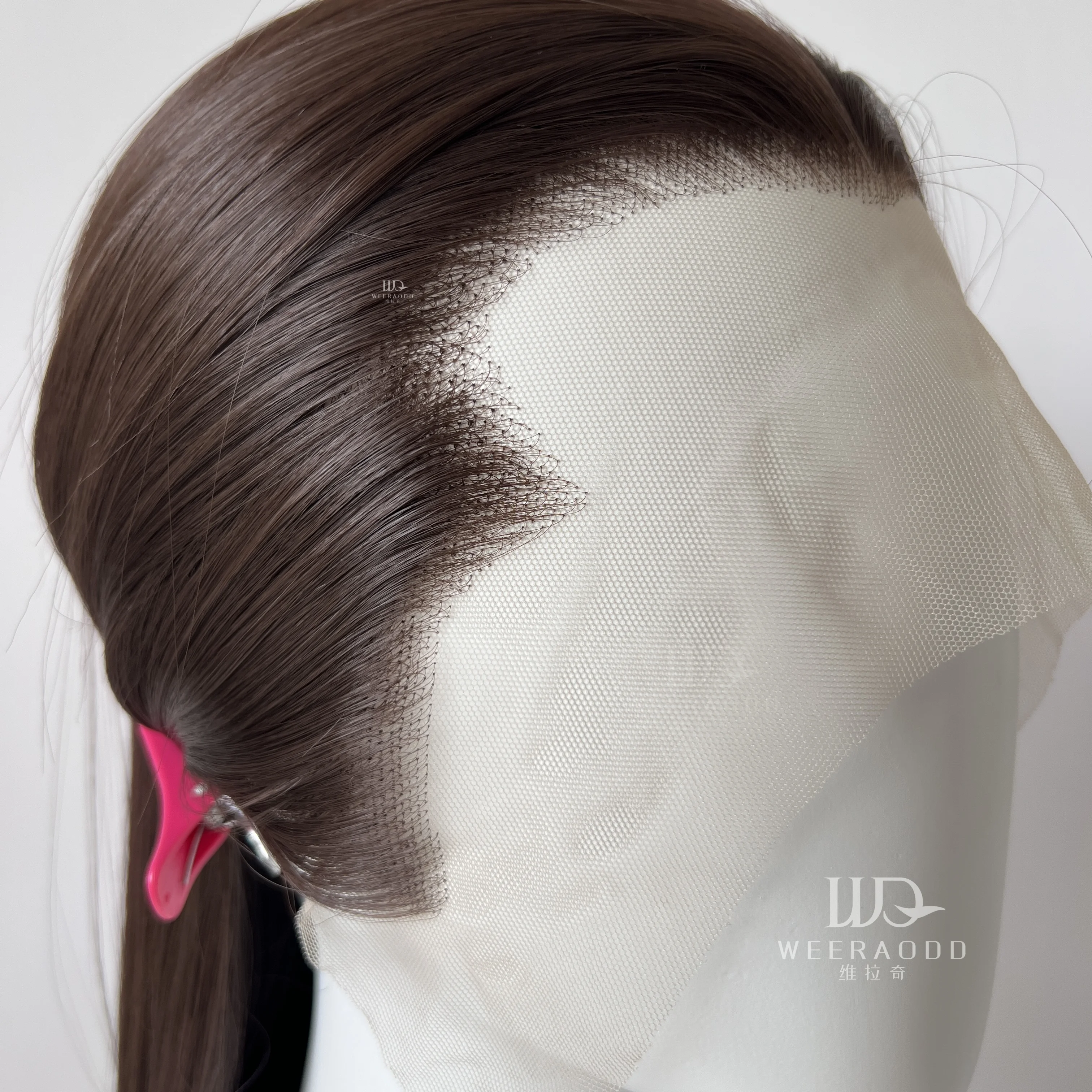 

BeiBei Black Lace Front Wig Cosplay China Ancient Style Hairline Suitable for Hanfu Outfit Synthetic Lace Front Wigs 13*4 Lace