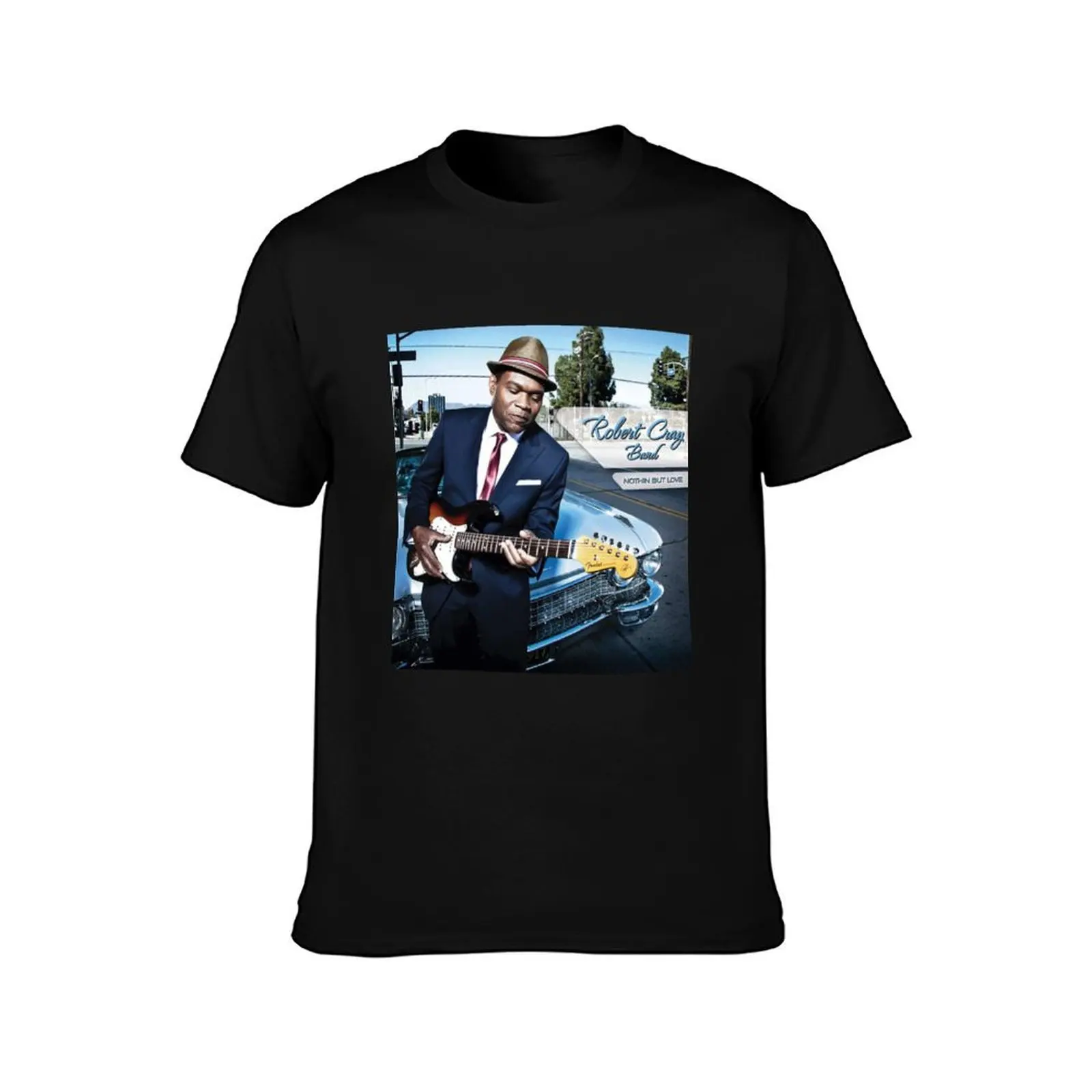 The Robert Cray Band nothin but love T-Shirt Summer Casual Cotton Tee Oversized Streetwear Tops Vintage Graphic Print
