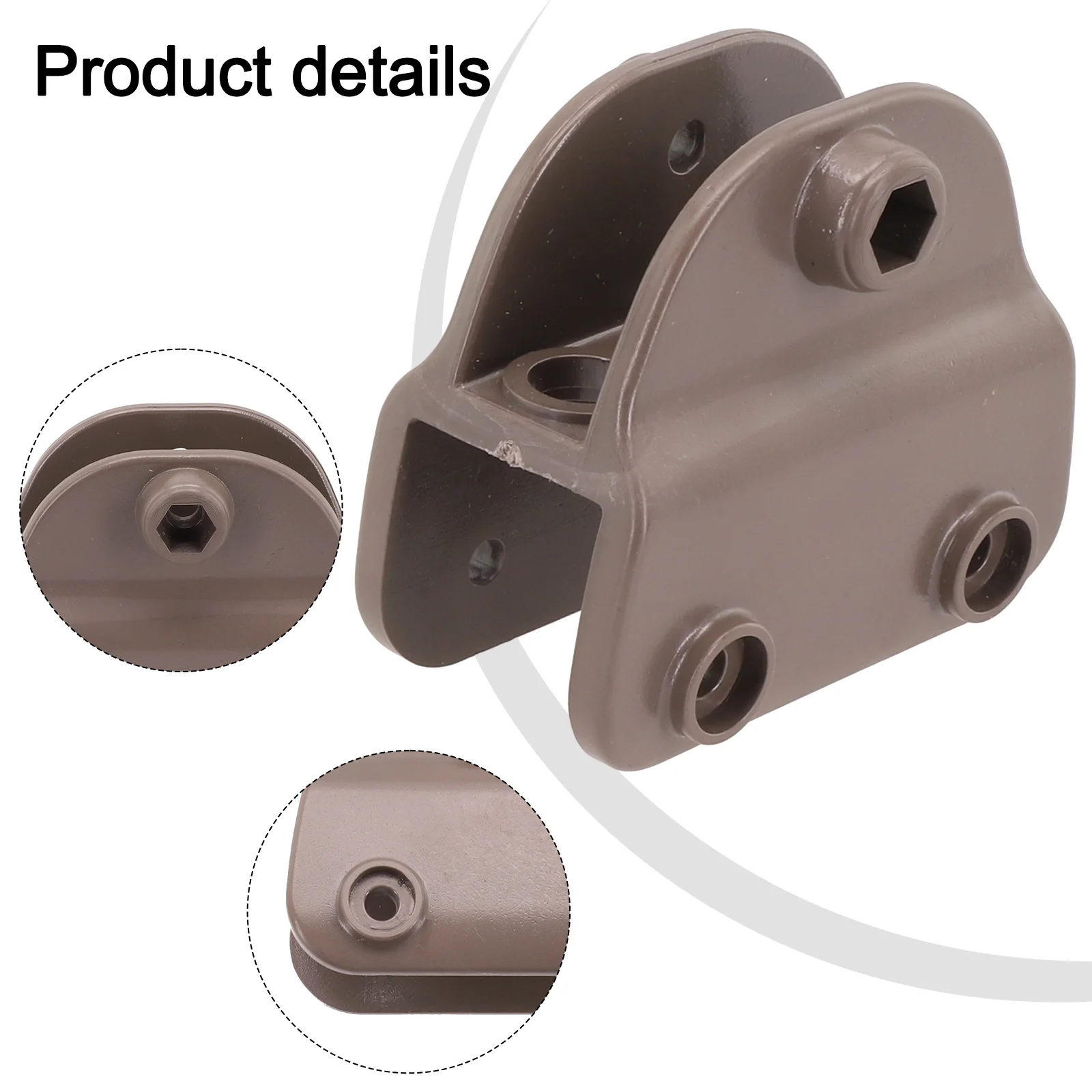 Garden Umbrella Holder Heavy-Duty Stand Backyards Terraces Black Accommodates Various Sizes Long-Lasting Durability