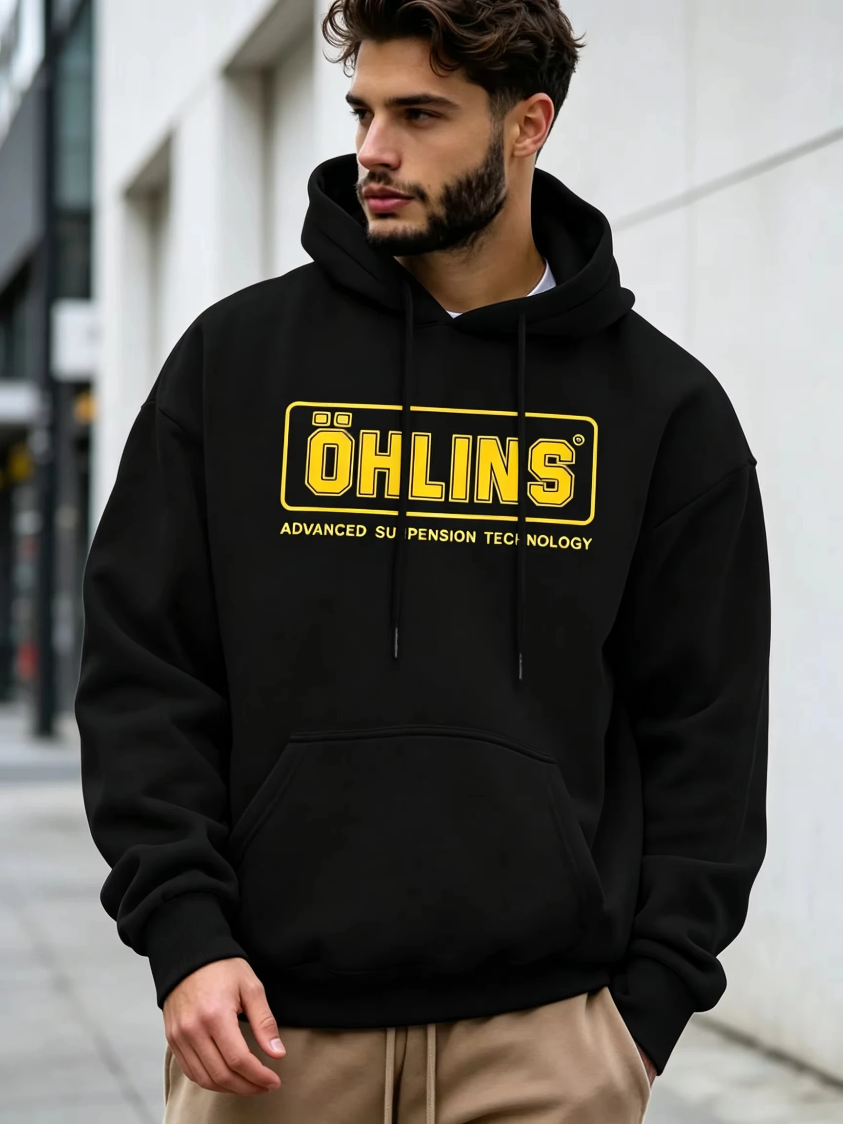 Streetwear Brand Hoodies - ใหม่ 2026 เสื้อฮู้ดโอเวอร์ไซส์ลายกราฟิกแบรนด์หรู สำหรับชายและหญิง เนื้อผ้านุ่ม สไตล์สตรีทแวร์
