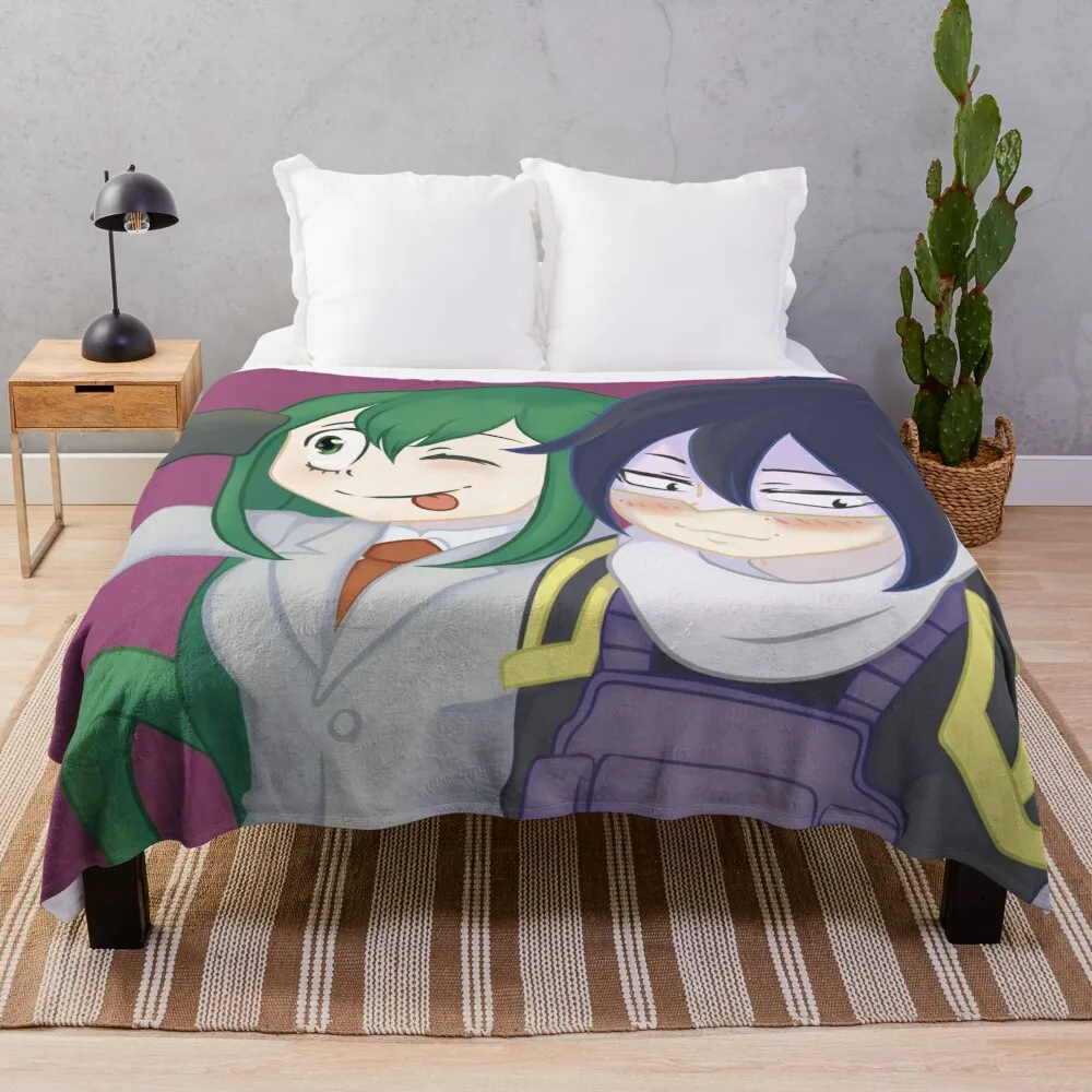 Froppy + Suneater Selfie Throw Blanket Thermals For Travel anime Heavy Beautifuls Blankets