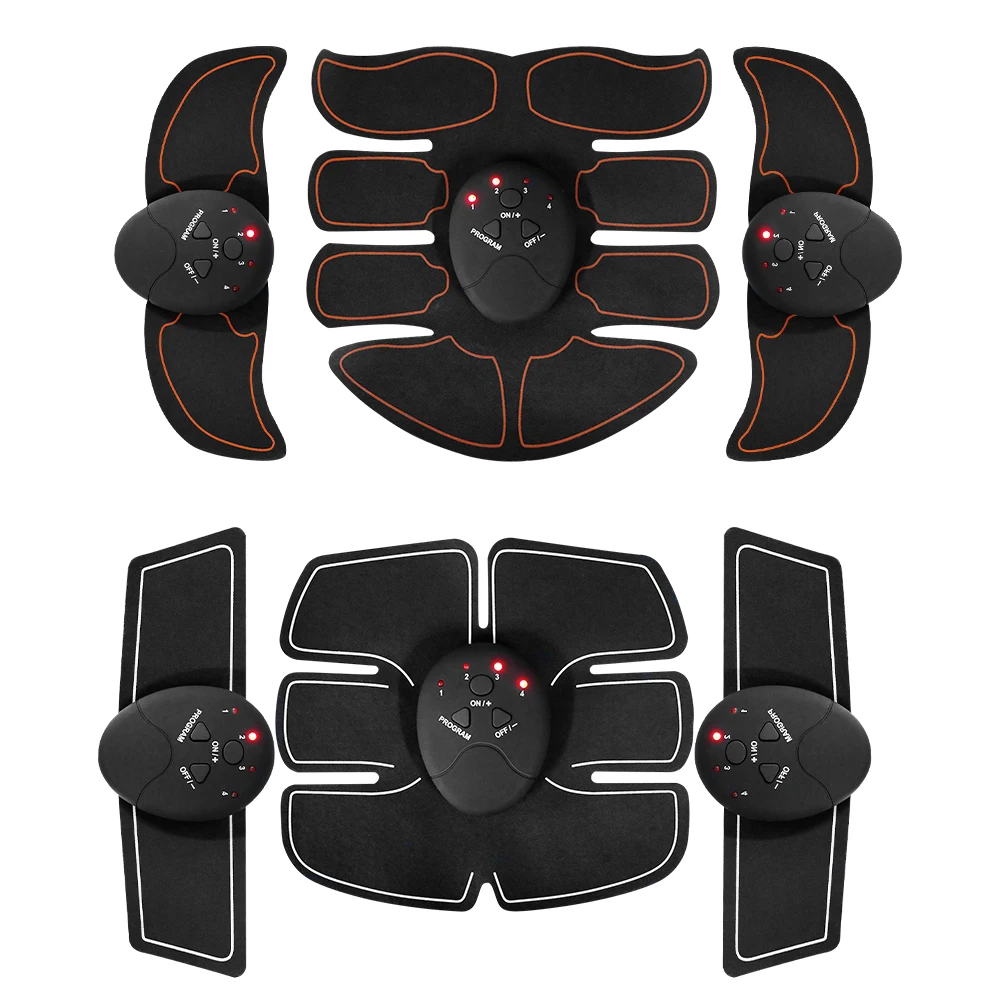 Masajeador de músculos abdominales, electroestimulador adelgazante, Estimulador muscular EMS, entrenamiento de cadera, aparato de entrenamiento para quemar grasa y Fitness