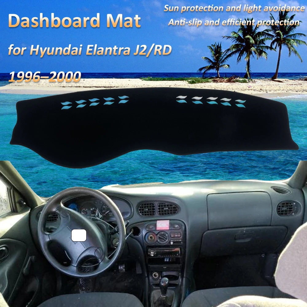 

For Hyundai Elantra J2 RD Avante Lantra MK2 1996 1997 1998 1999 2000 Dashboard Mat Cover Dash Protective Avoid Light Auto Tools