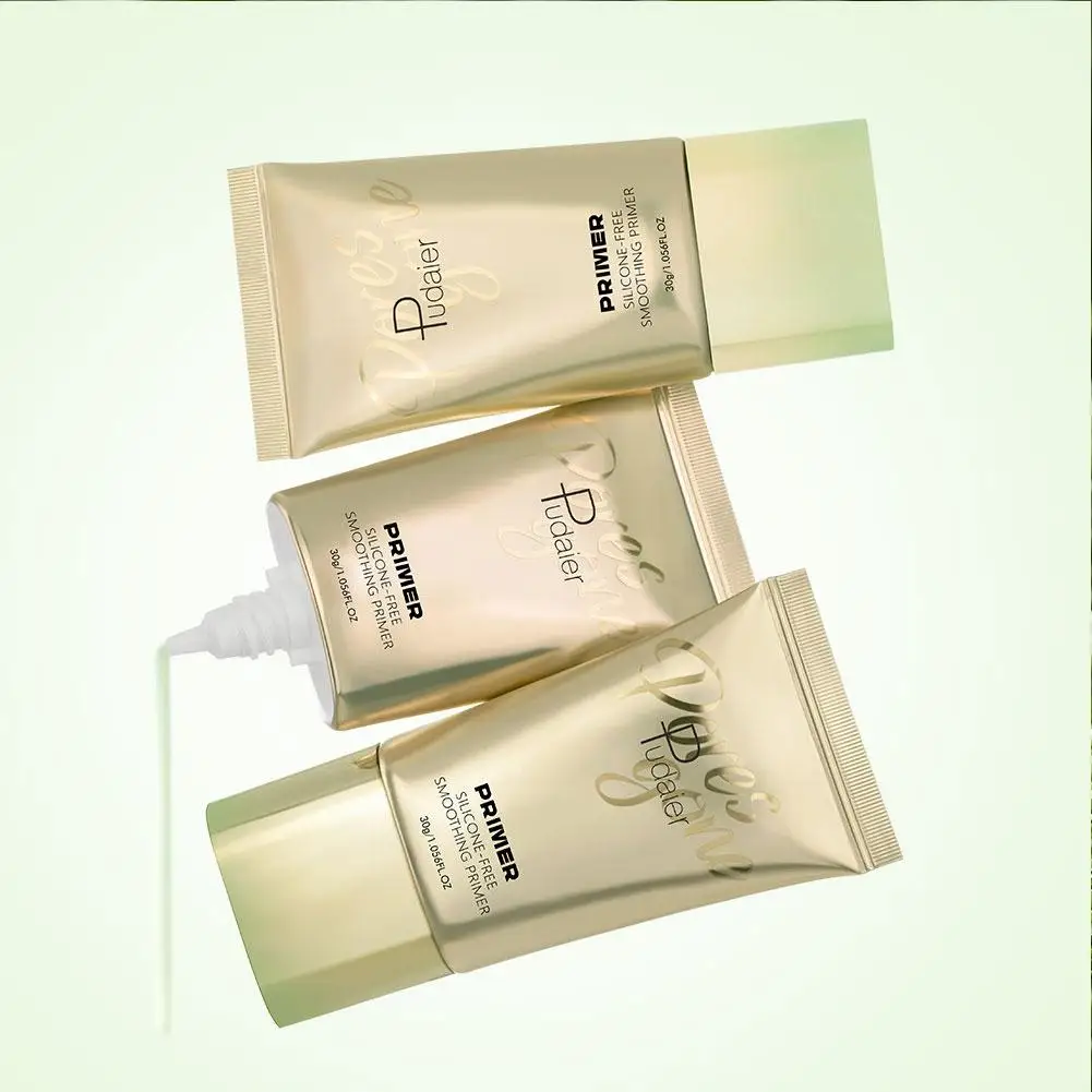 Pudaier Smoothing Makeup Primer Oil-Absorbing Gel Texture Redness Correcting Pore Concealer Long Wear Base for All Skin