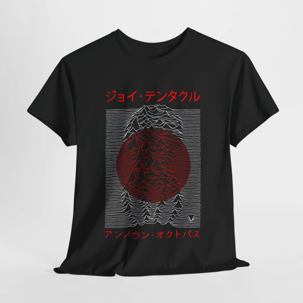 Joy Division Retro Japan Tour T-Shirt: Retro-Musik-Grafik-T-Shirt, Unisex-T-Shirt aus reiner Baumwolle, ganzjähriges Streetwear-Oversize-T-Shirt