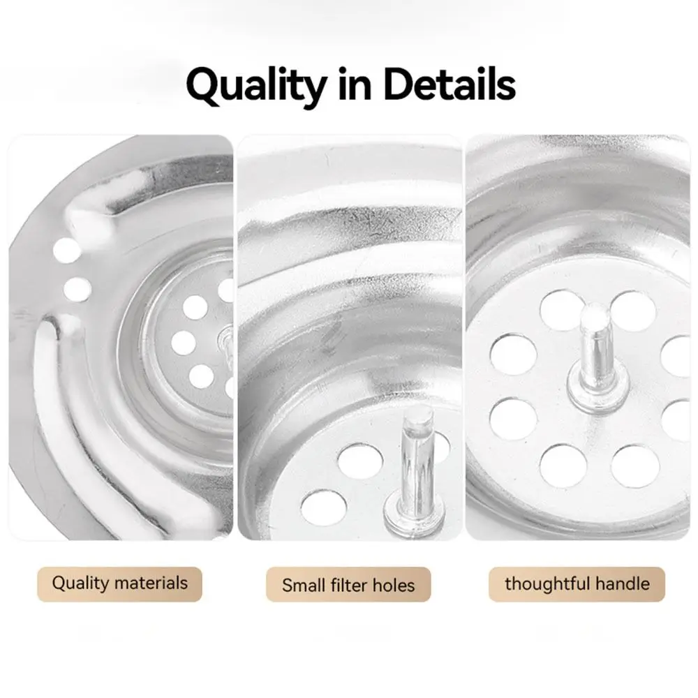 New Stainless Steel Vortex Floor Drain Mesh Preventing Blockage Sink Strainer Filter Drain Hole Filter Trap Kitchen