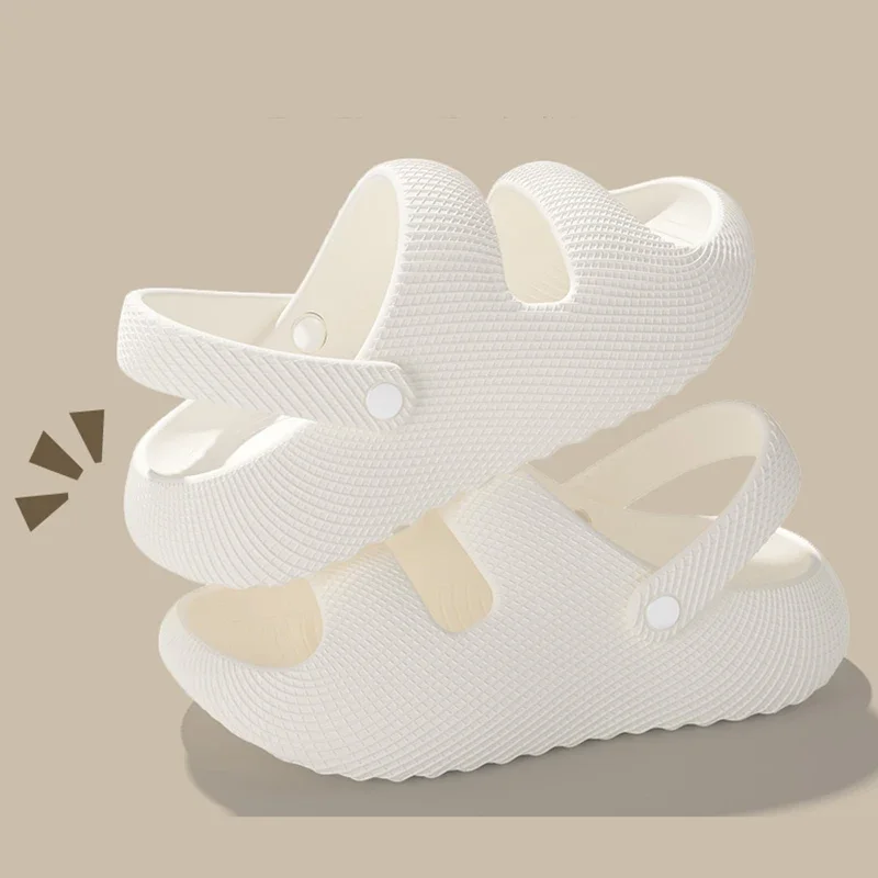 

Lightweight Wedges Heels Sandals for Woman 2026 Soft Sole Platform EVA Slippers Woman Outdoor Beach Non Slip Sandalias De Mujer