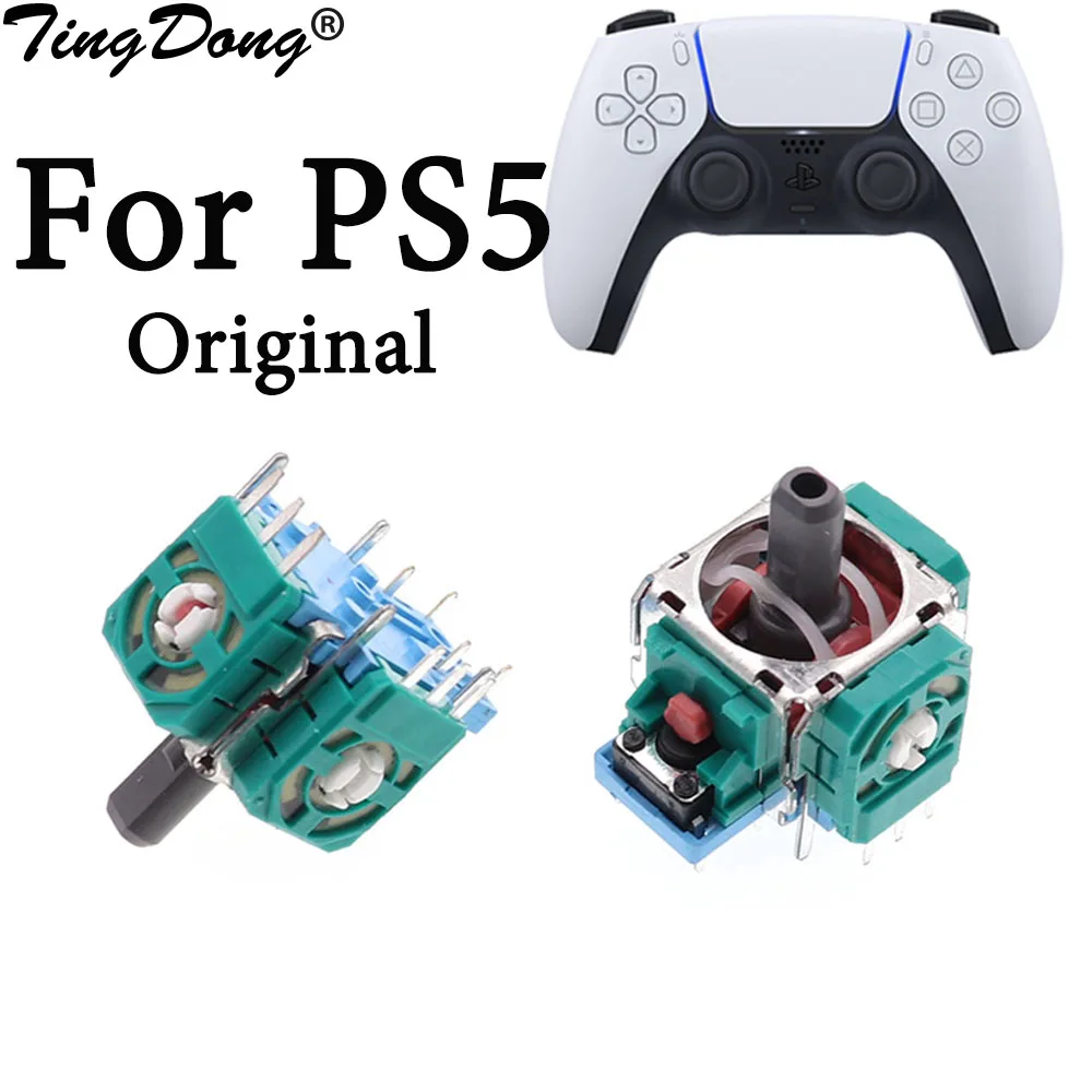 3D Analog Joystick Thumb Stick replacement repair part Sensor Module Potentiometer For Sony Dualsense 5 PS5 Controller Accessory