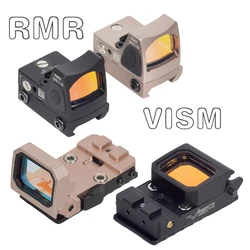 Trijicon RMR VISM PRO Flip Up Pistola 9x19mm Red Dot Sight Scope Glock 17 19 Airsoft Rifle 1913 KWA KSC Mount 20mm Rail