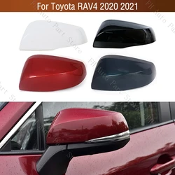 For Toyota RAV4 RAV 4 2020 2021 Outside Rearview Side Mirror Cover Lid Cap Shell House
