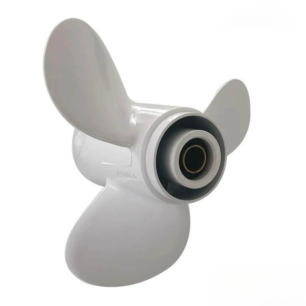 Aluminum Alloy Propeller for Yamaha 20-30HP 9 7/8X9-F 7/8X10 1/2-F 9 7/8X11 1/4-F 7/8X12/13/14-F 10.25X9 10.25X10/11/12/13/14/15