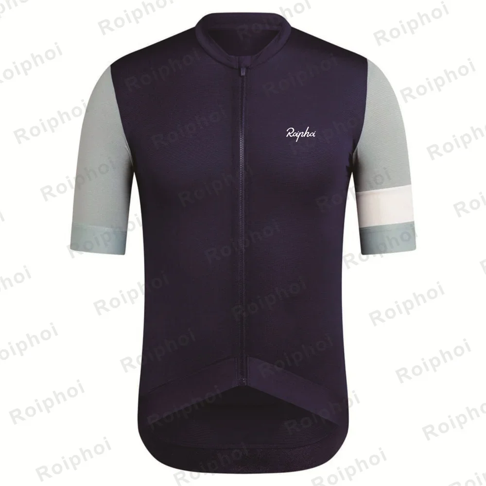 2023 ROIPHOI Cycling Jersey Men Bicycle Clothing Male MTB Maillot Clothes Pockets Mountain Bike Shirt Enduro Racing Summer