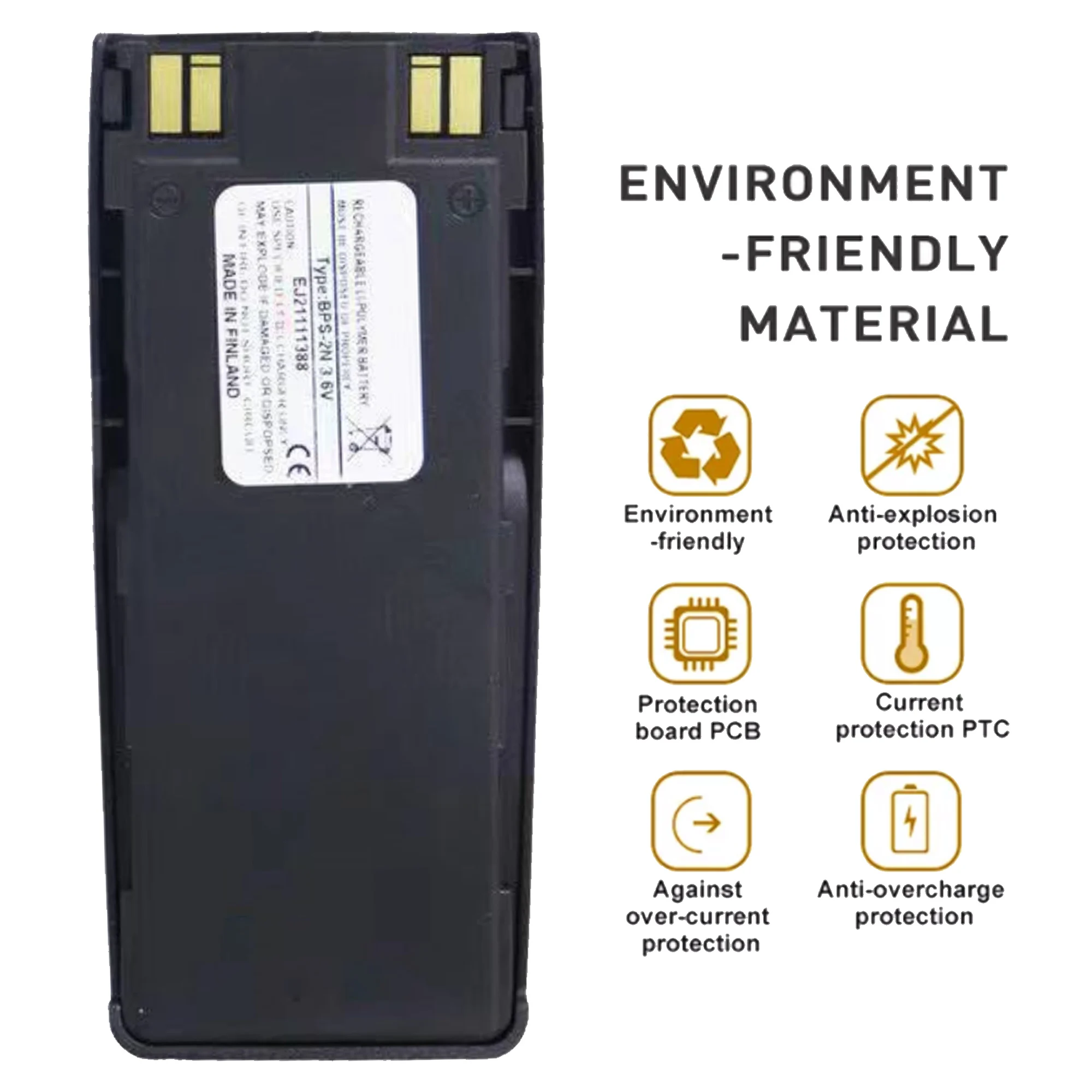 BPS-2N Battery For Nokia 6185 6138 6110 6310I 6310 6210 5180 5170 5160 5150 5125 6160 7110 6150 5185 Original Capacity Repair Pa