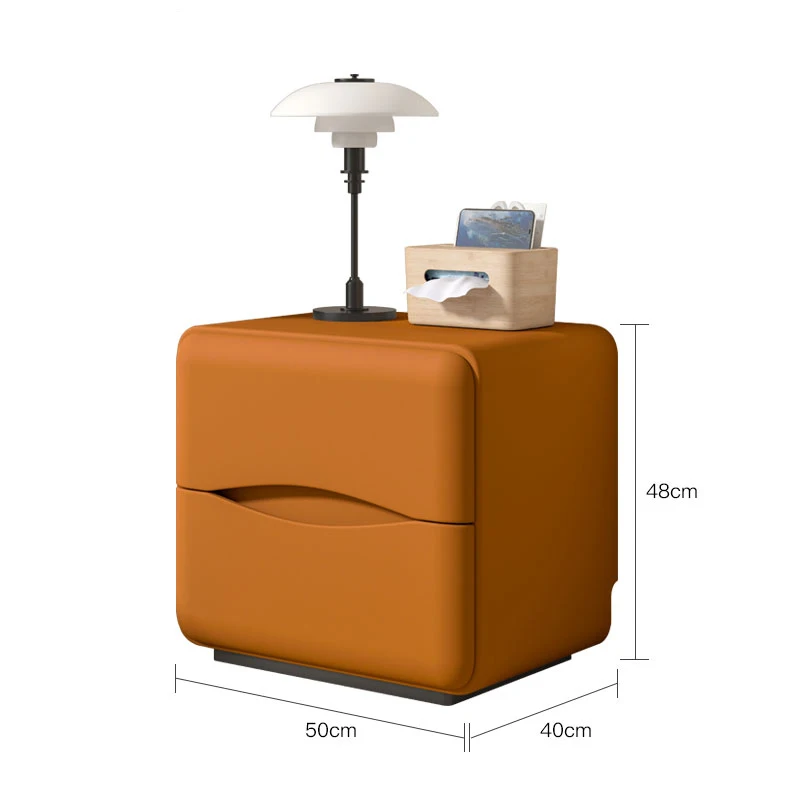 Space Saving Bedside Table Design Minimalist Trendy Luxury Bedside Tables Aesthetic Storage Mesitas De Noche Bedroom Furniture