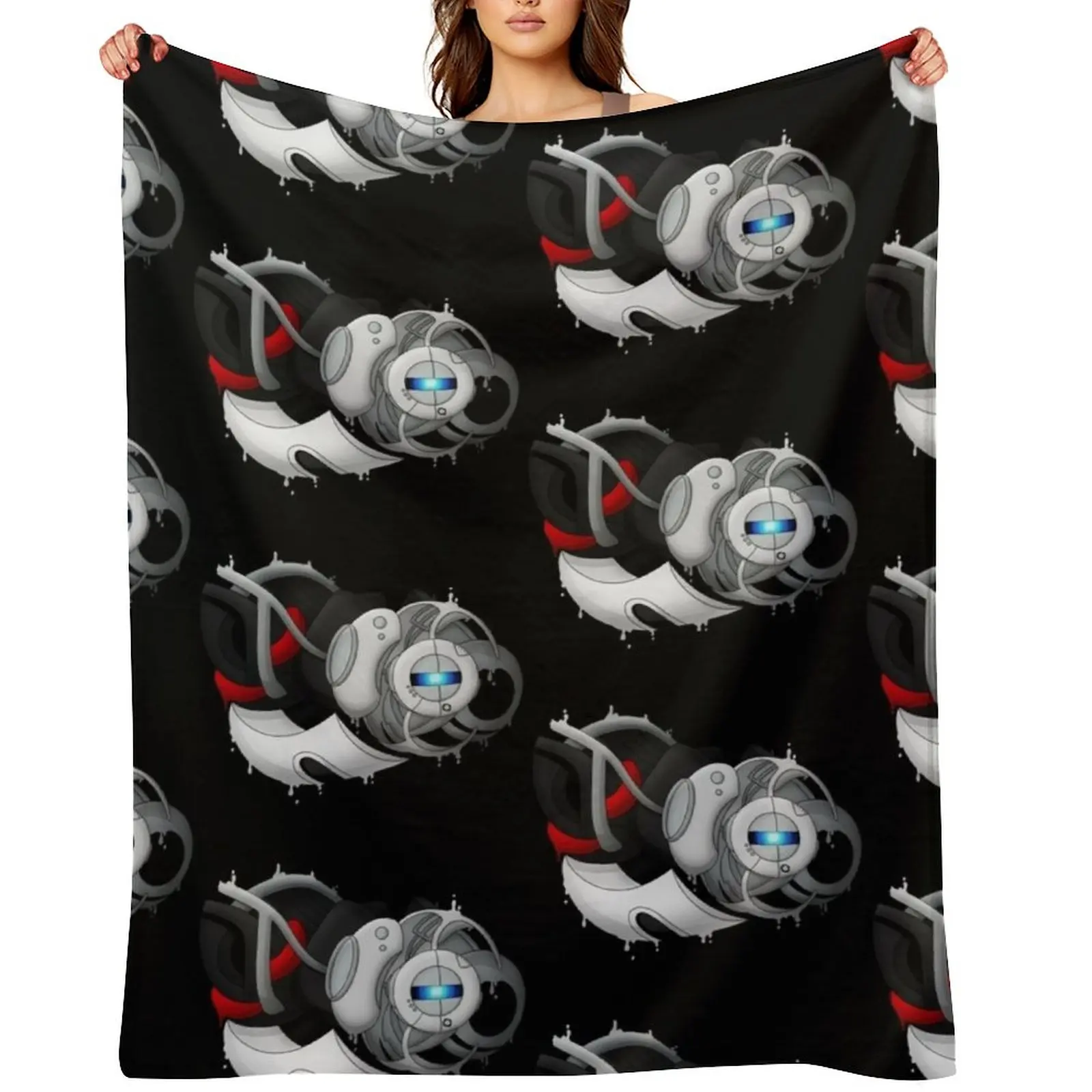 

Mega Wheatley Portal 2 Throw Blanket Hairys Blankets For Baby Summer Beddings Large Blankets