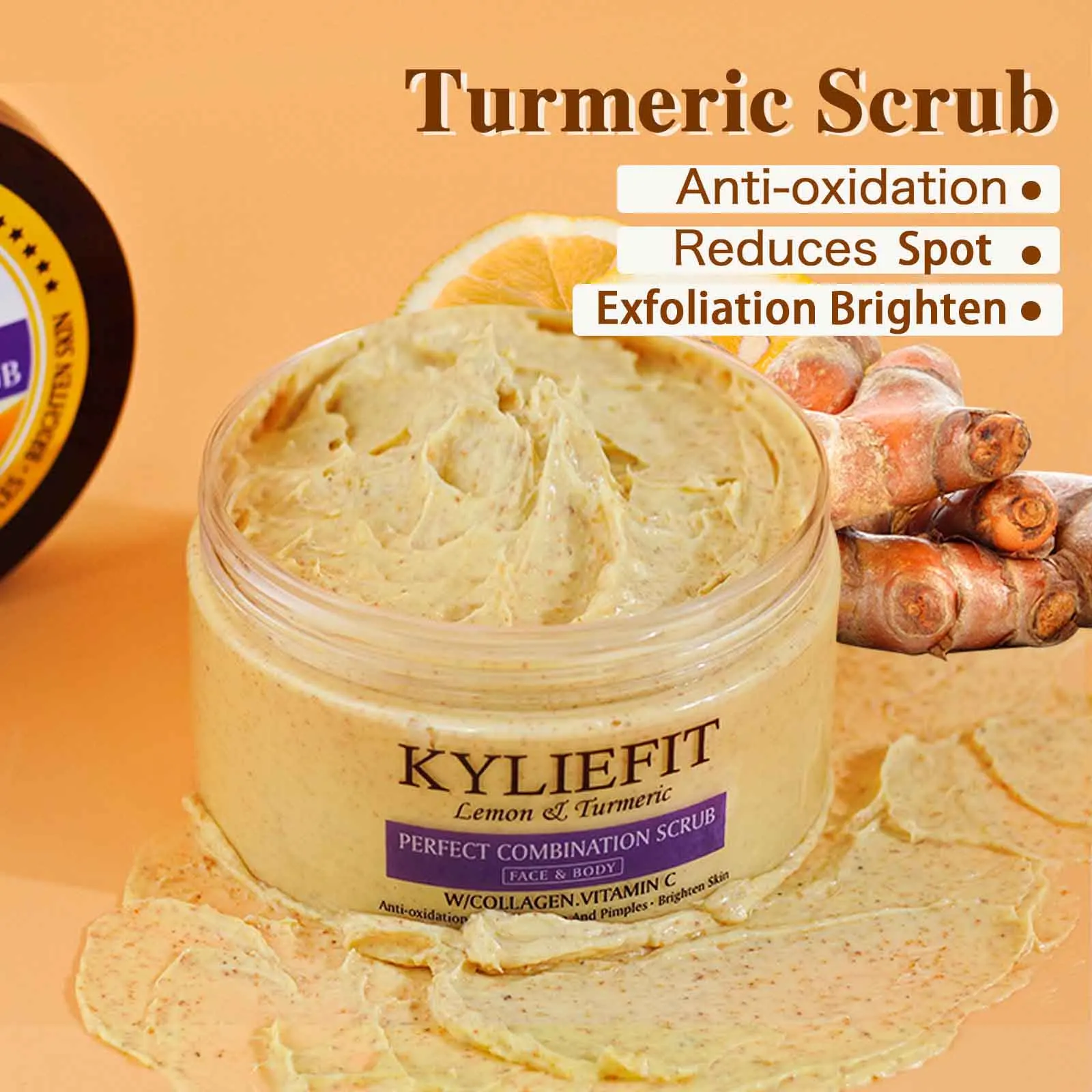 Perfect Combination Face & Body Scrub, Lightening, Moisturizing, Anti Oxidation, Exfoliate, Clean Skin, Support Customized Label