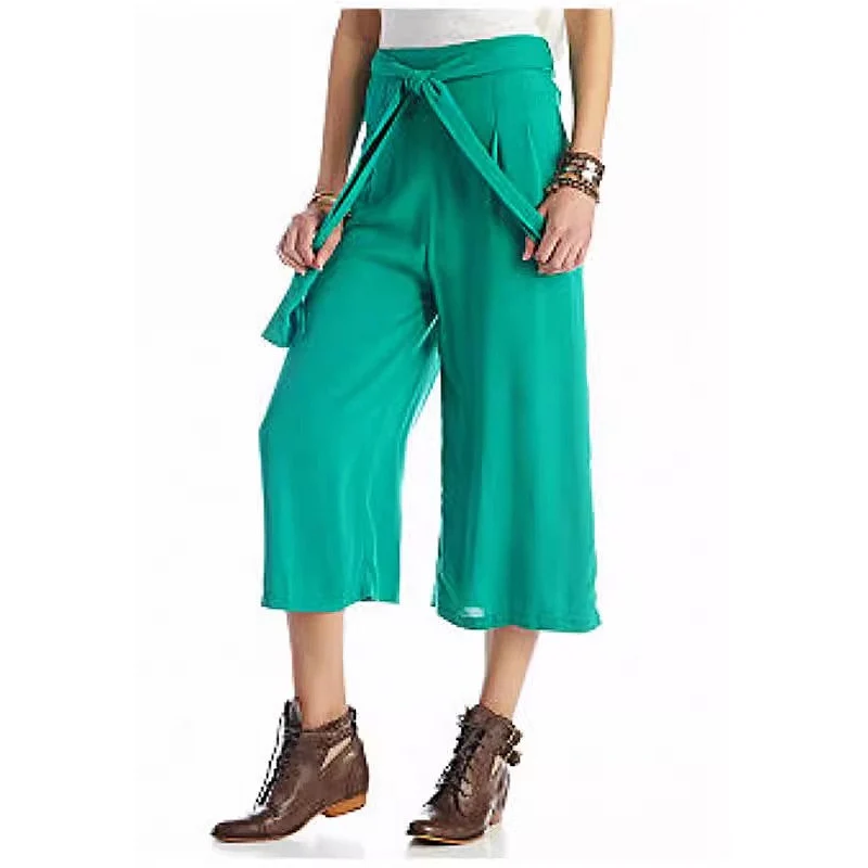 กางเกงผ้าลินินผสมคอตตอนระบายอากาศได้ดี รุ่น Ultra Special J05 เนื้อผ้านุ่มสบาย ทรงเจ็ดส่วน เอวสูง เหมาะสำหรับใส่ลำลอง ใส่ทำงาน ใส่เที่ยวช่วงฤดูร้อน