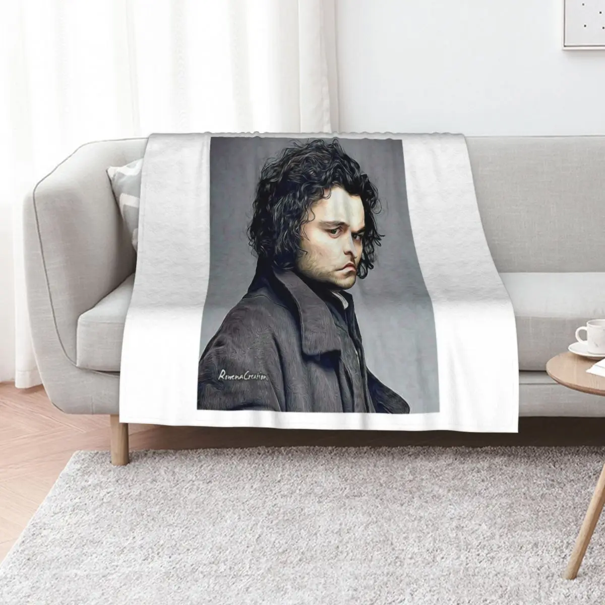 Manta Aidan Turner, Manta Suave y Afelpada de Lujo para Sofá Cama