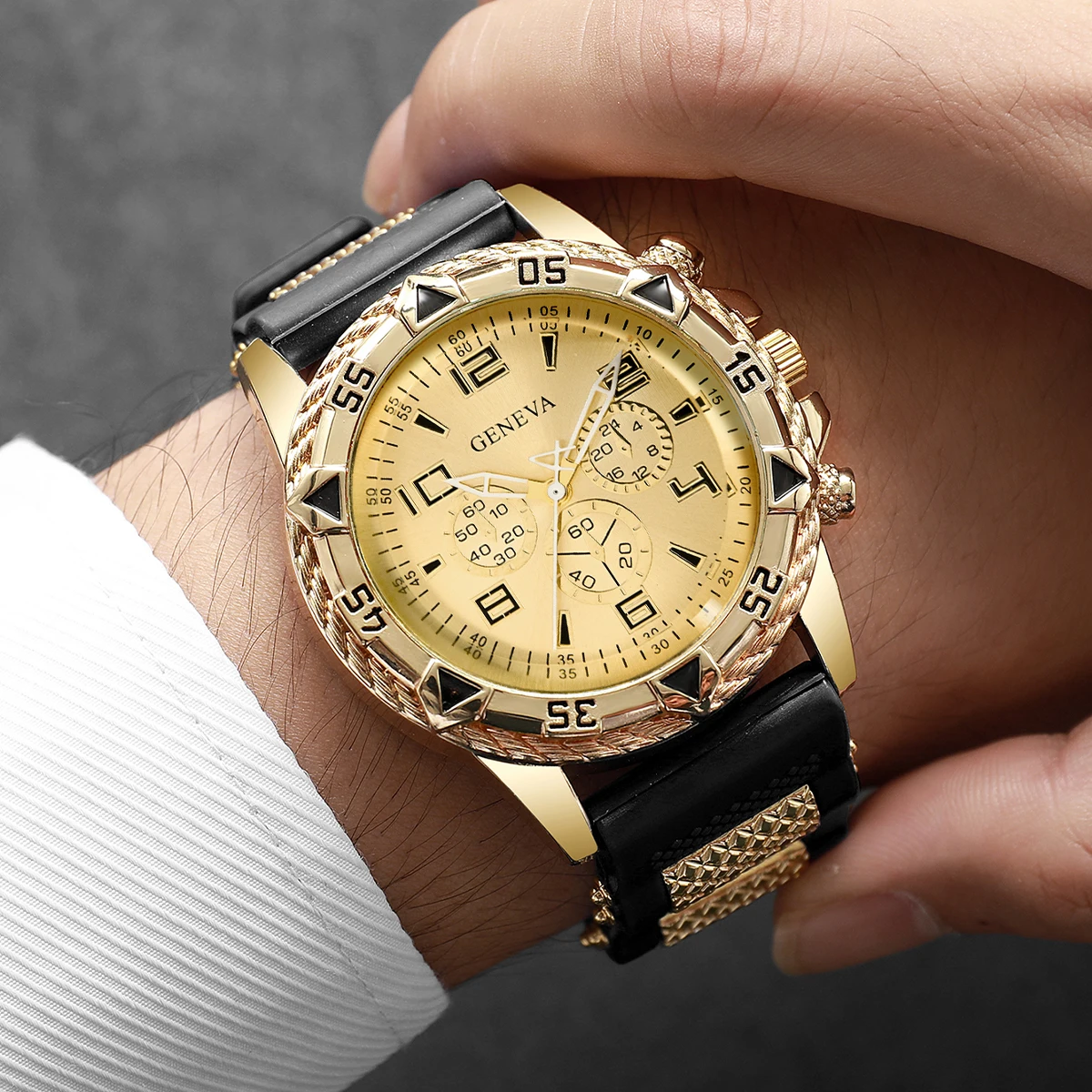 2 Teile/satz Mode Silikon Stra – Luxury Watch Arabic Bewertung und Preis