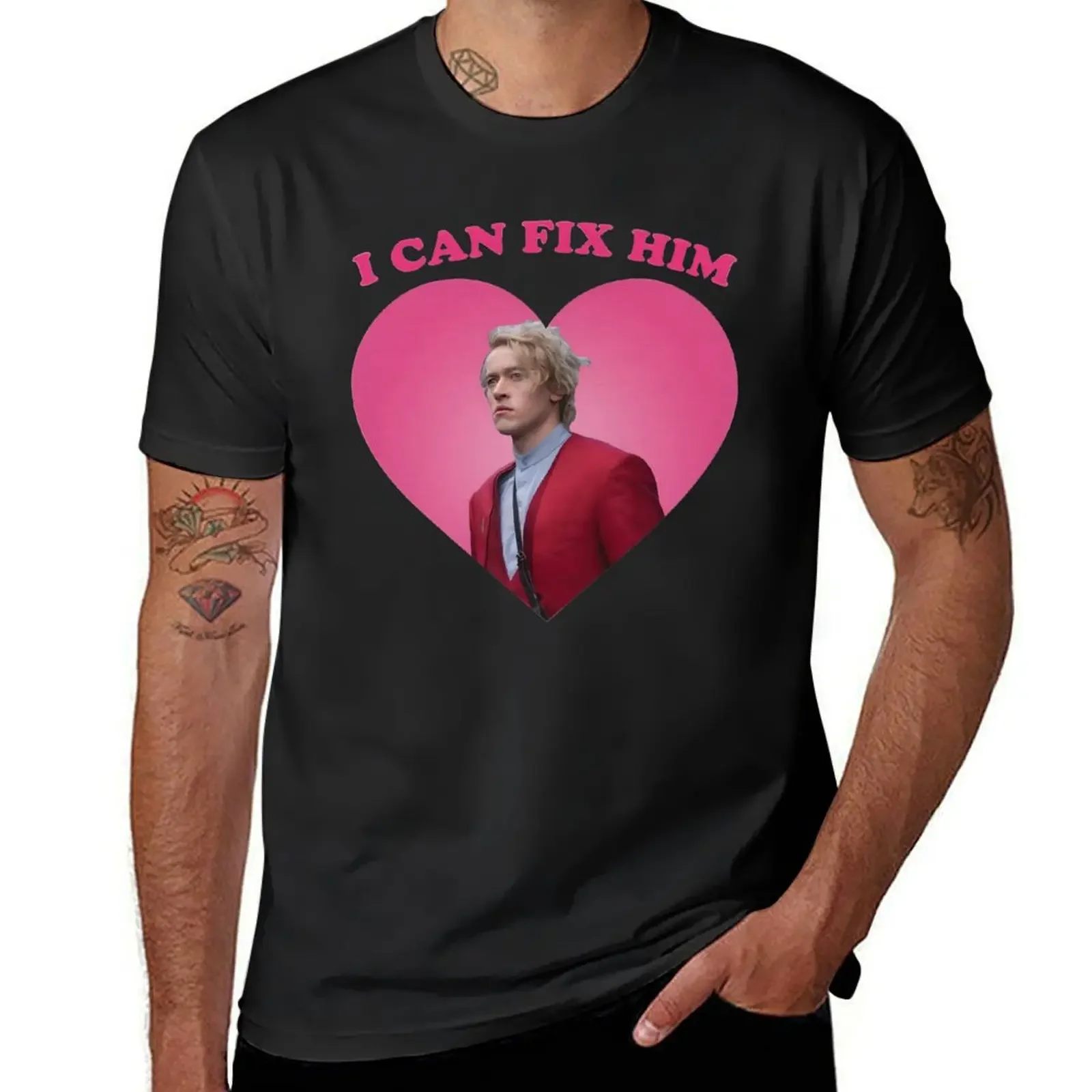 I can fix him Coriolanus Snow T-Shirt cheap stuff customizeds cute clothes summer tops designer t shirt men