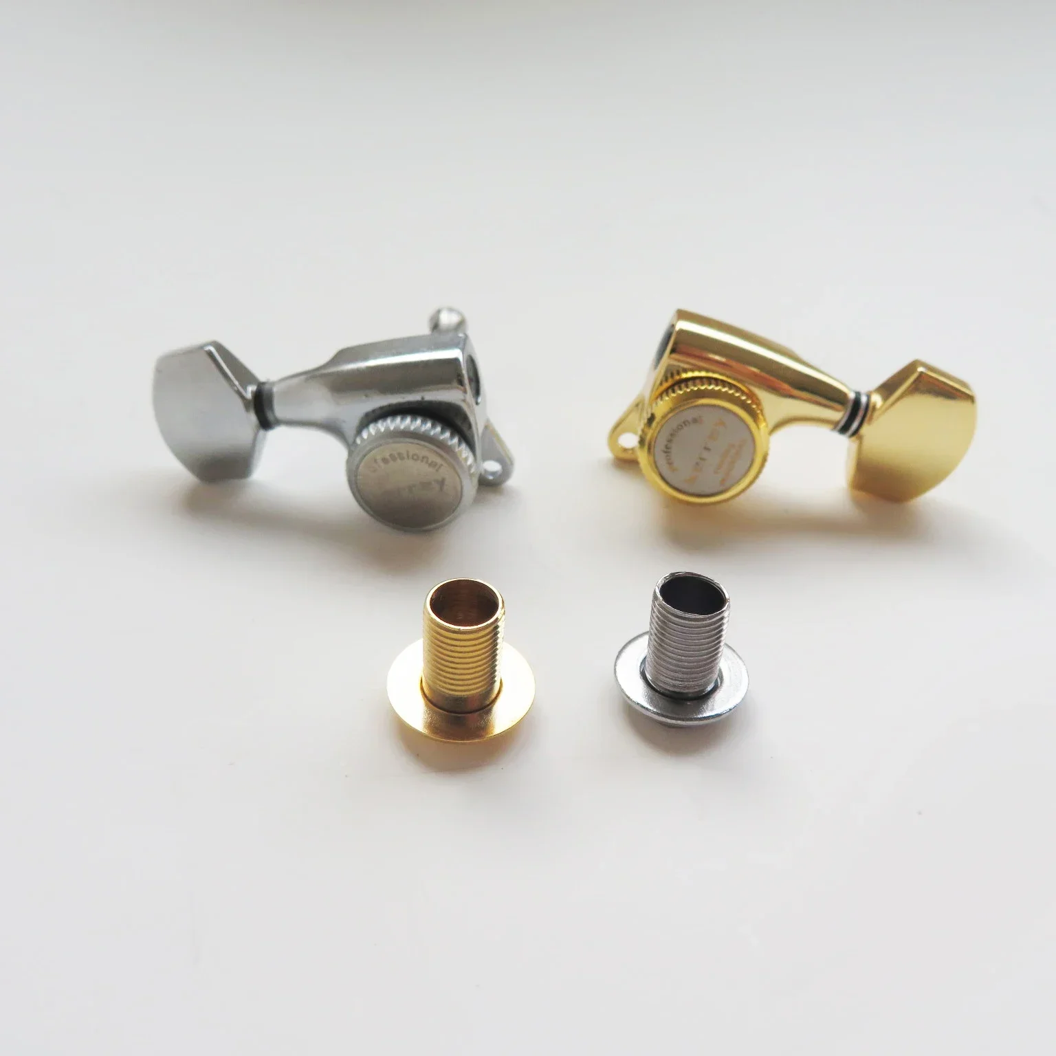 

1 Set Electric Guitar Locking Tuners Set Machine Heads String Lock Tuning Pegs - Easy to Install for Enhanced Performance