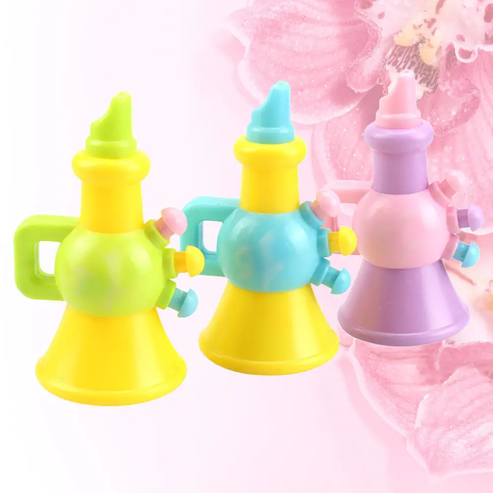 5Pcs Infant Sound Horn Cartoon Theme Vivid Colors Robust Plastic Safe Eco Friendly Cheer Party Kids Gift Item