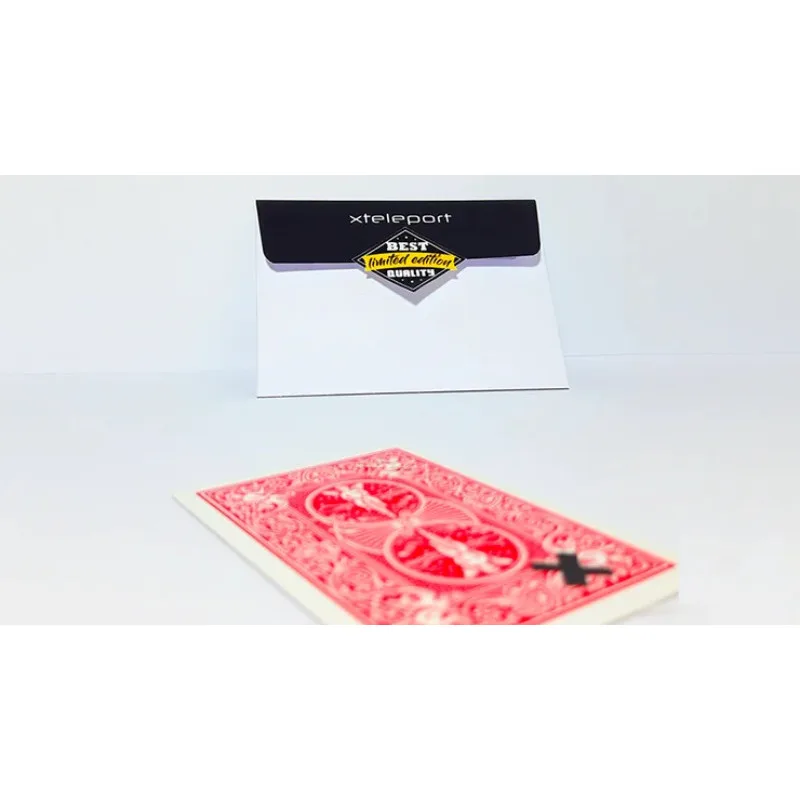 Xteleport (الحيل) بواسطة ilya Melyukhin بطاقة خدعة سحرية الطوابق خدع سحرية للشارع للمبتدئين X Move Mentalism أوهام الدعائم