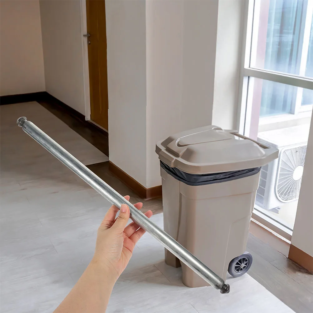 

Trash Can Wheel Axle Sanitation Bin Spare Parts Wheeled Iron Replacement Rods for Small Holder Garbage Can Wheel Smooth