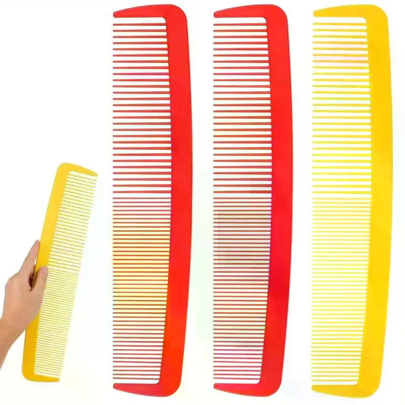 Jumbo Size Dense-tooth Comb Fun Stage Props Massage Combs Hair Styling Detangler Fast Blow Drying Detangling Daily Hair Combing