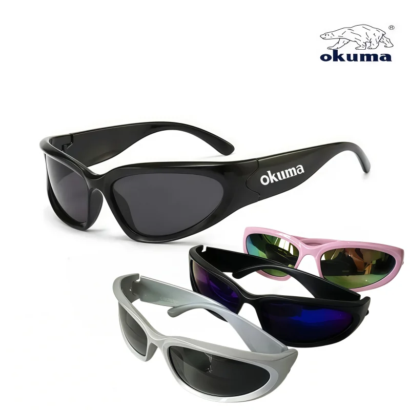 

okuma Hot selling outdoor cycling sports UV protective glassescycling play glassesoutdoor fishing, camping, hiking, sunglasses